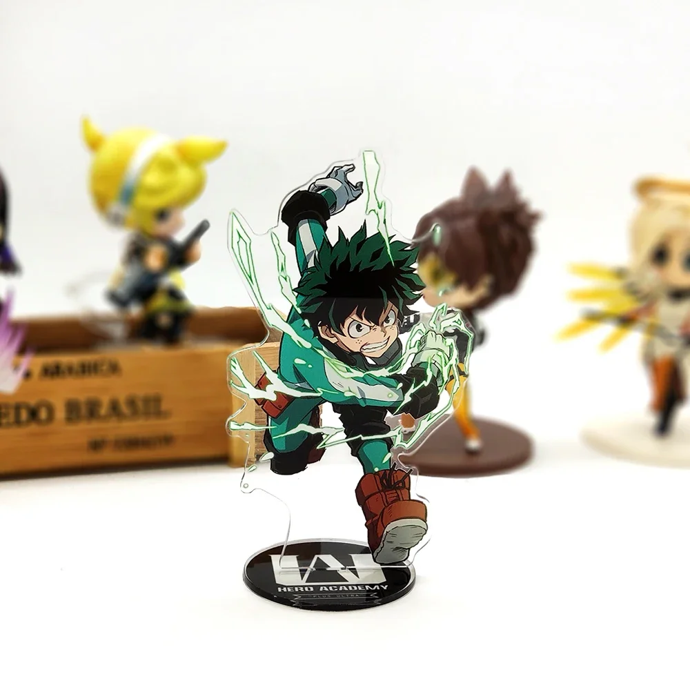 boku Midoriya Izuku deku smash  acrylic standee figurines desk decoration cake topper anime