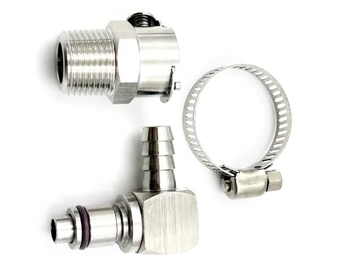 Imagen 2 del producto Conector de metal de liberación rápida de bomba de combustible para BMW R1200GS ADV R1200RT S1000RR K1200R K1300R K1600GTL HP4 Rninet