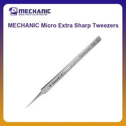 MECHANIC OFFICIAL New KA-14 Micron Extra Sharp Stainless Steel Tweezers For Mobile Phone Repair Motherboard BGA Fly Wire