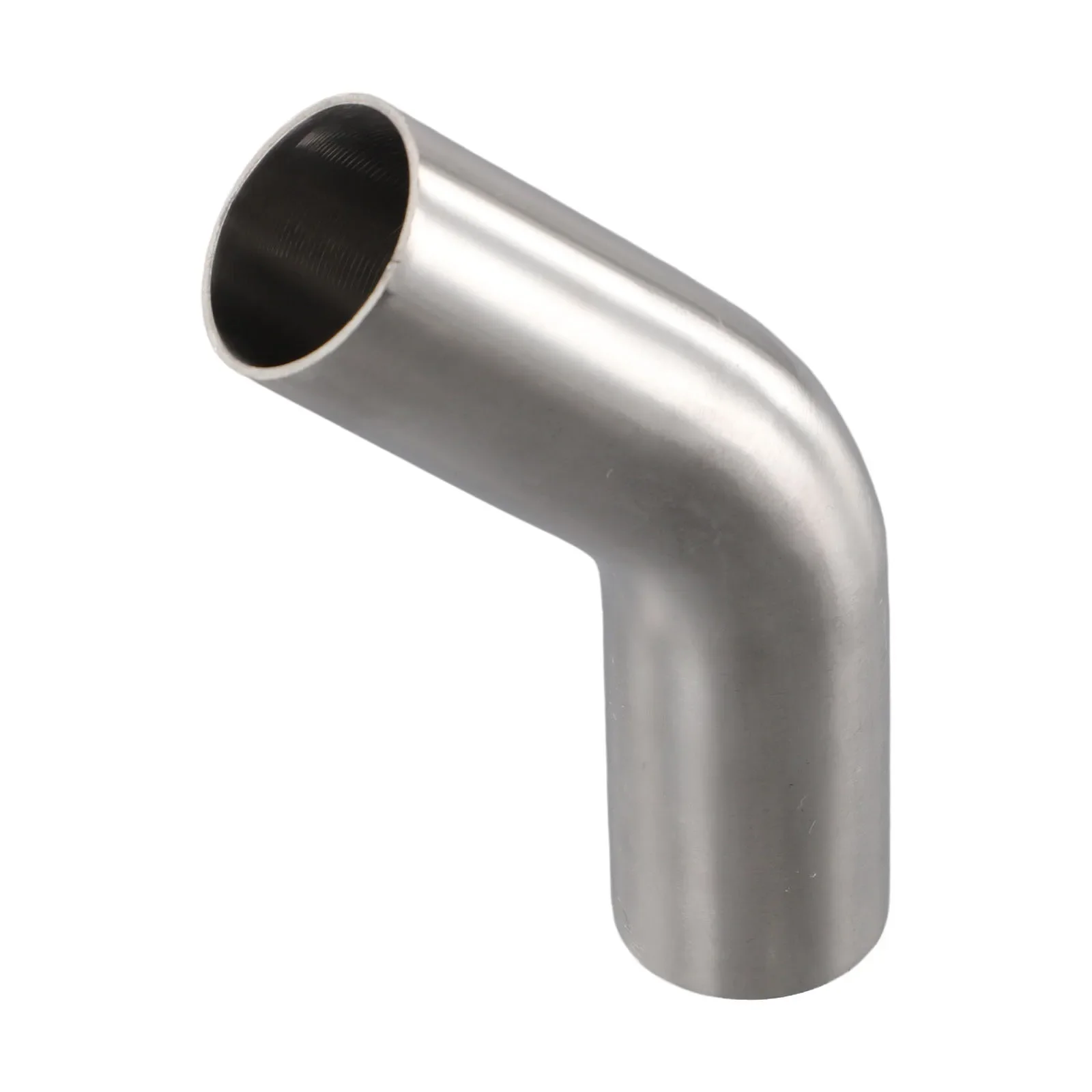 Elbow 45° Degree Bend Exhaust Pipe Versatile Stainless Steel Polished 19-51mm Automotive Exhaust Pipe Connection Fittings
