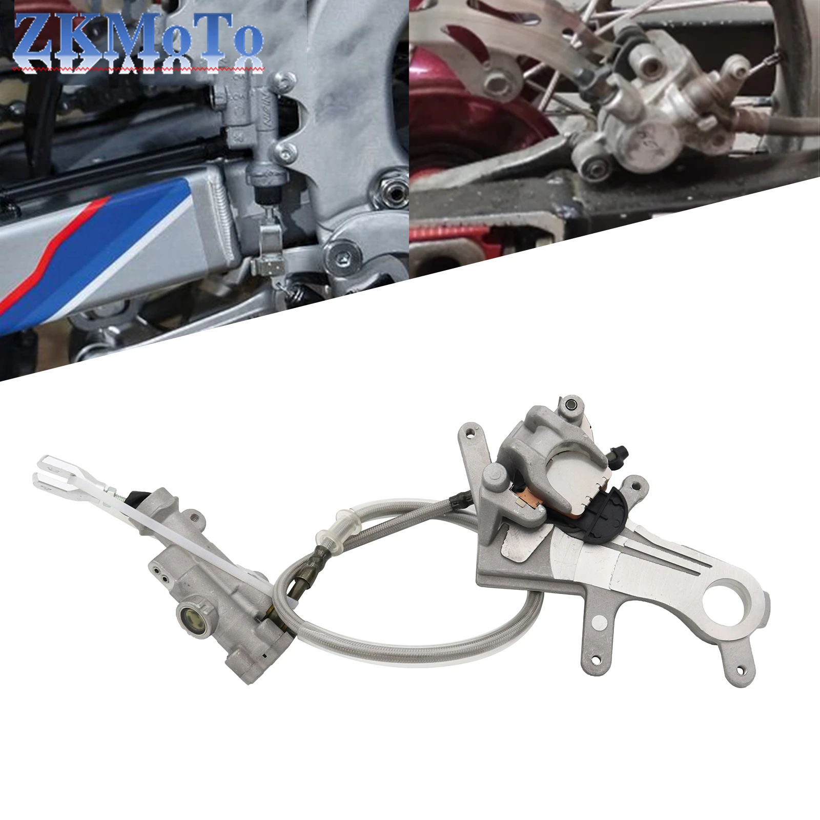 

Для Honda CRF450X CRF250R CRF450R CRF450L CRF250X для Kayo T4 T6 K6 мотоциклетный задний тормозной суппорт гидравлический тормозной насос в сборе