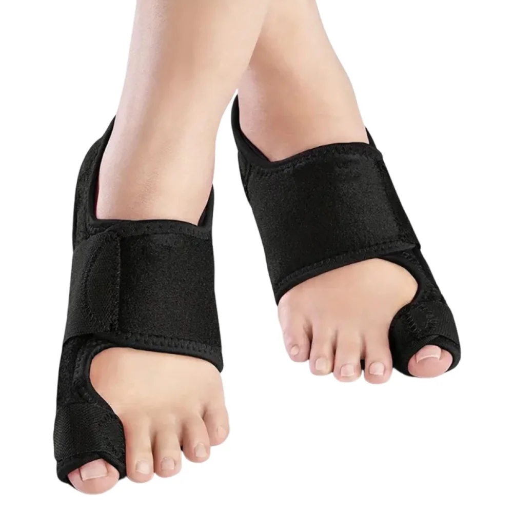 

Ergonomic Bunion Corrector Breathable Adjustable Strap Toe Valgus Corrector Reusable Comfortable Big Toe Straightener Unisex