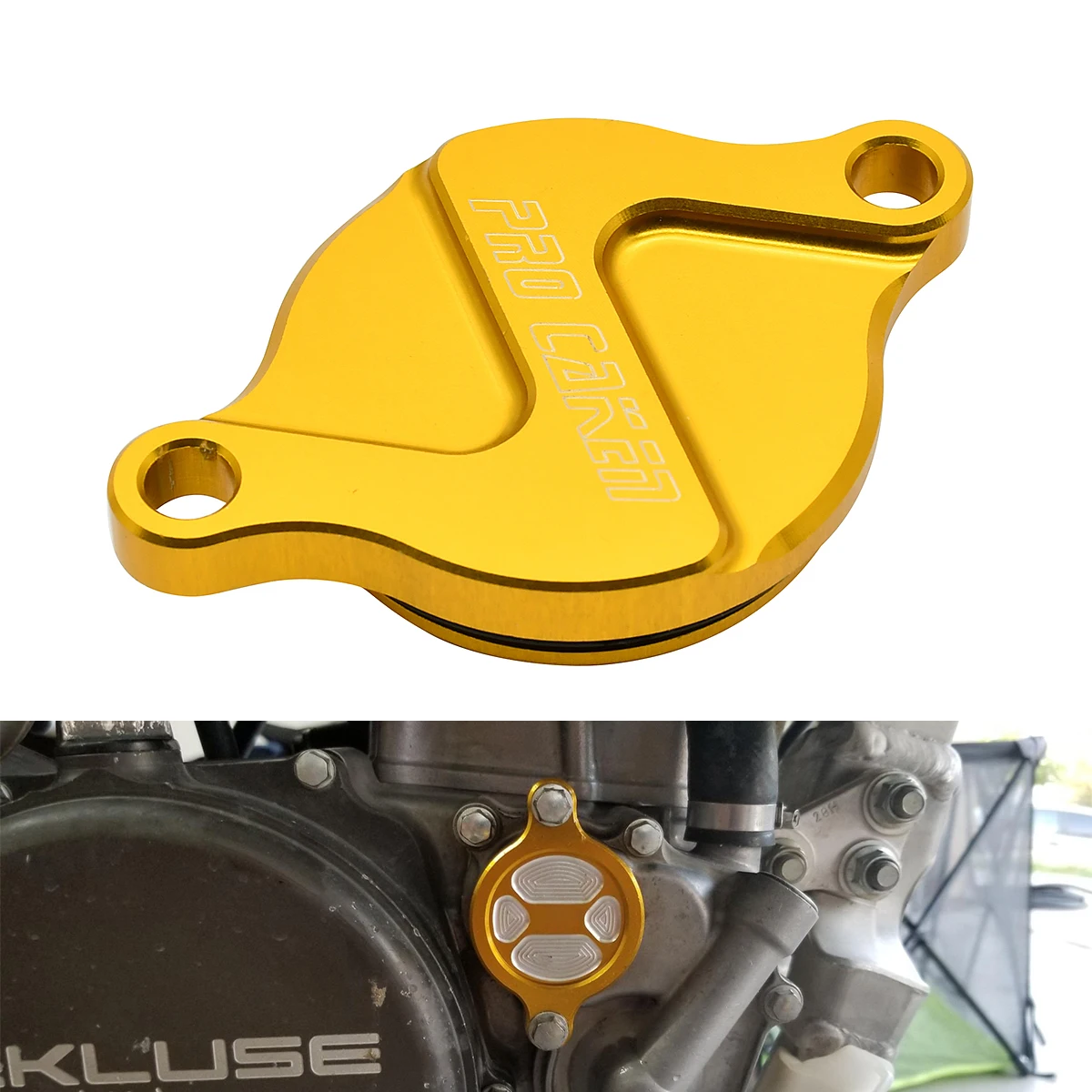 Motorcycle CNC Engine Oil Filter Cover Cap For Suzuki RMZ250 RMZ450 RM Z250 Z450 RMX450Z RMX 450Z 2005-2014 2015 2016 2017 2018