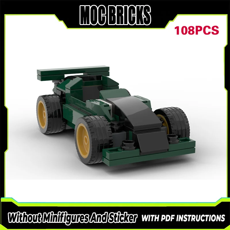 

Конструктор MOC: Модель гоночного автомобиля. Классический гоночный автомобиль из модульных блоков. Технологичный подарок. Набор для сборки. Детские игрушки.