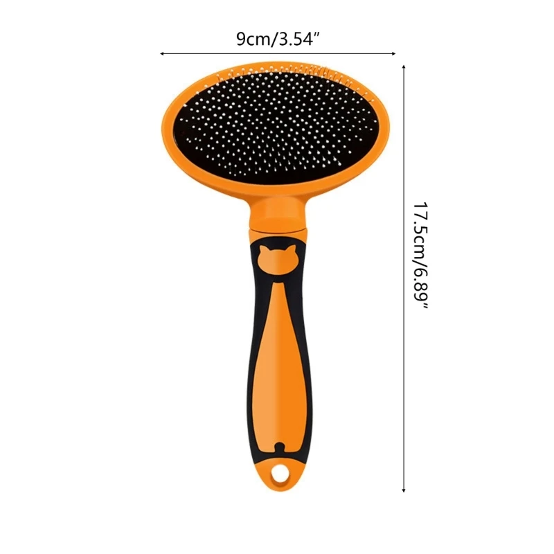 Cats Slicker Brush for Shedding & Grooming Comfort Massage Comb Easy to Clean Dropshipping