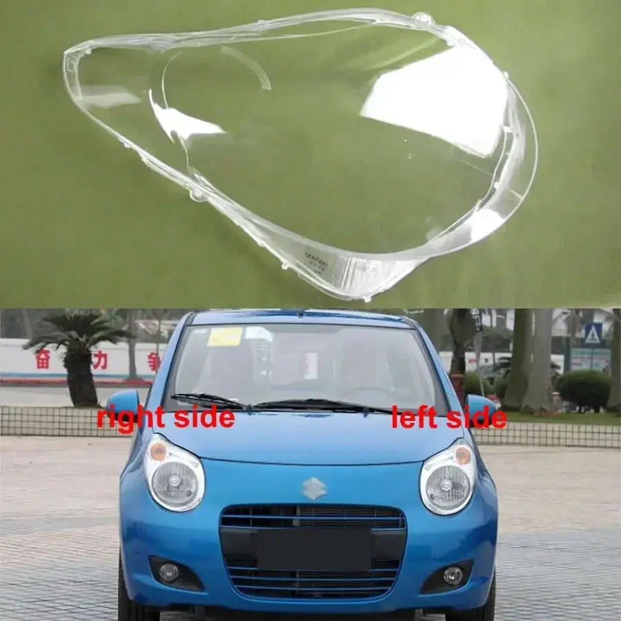 For Suzuki Alto 2009 2010 2011 2012 Headlamp Cover Headlight Shell Transparent Lens Replace Original Lampshade Plexiglass