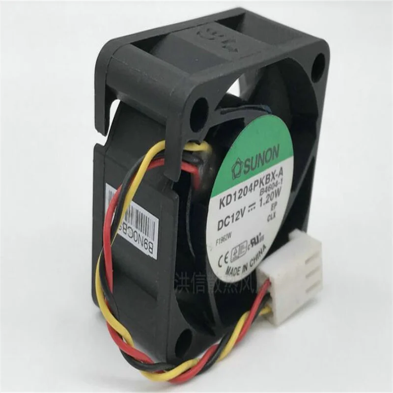 ขายส่ง: SUNON ต้นฉบับ KD1204PKBX-A 4020 12V 1.20W 4ซม.3-Wire Ball พัดลมระบายความร้อน