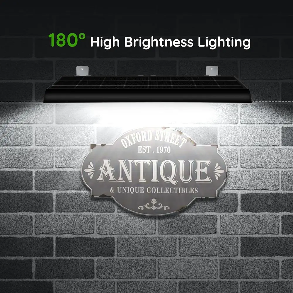 Lampu Rambu Luar Ruangan, 232 LED 5200 Lumen, Lampu Rambu 8000 mAh untuk Penerangan Billboard atau Bisnis, Real Estat, Toko, Halte Bus, HOA