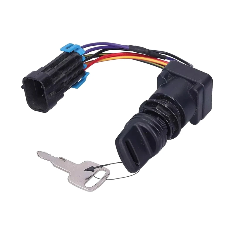 8M0133558 Lgnition Key Switch 6 Pin Marine For Mercury Outboard Top Control Box-Boom