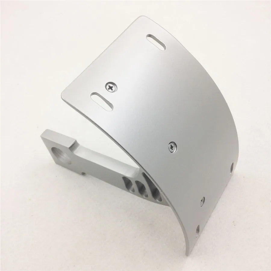 Motorcycle Side Curved Mount License Plate Tag Holder Bracket For Kawasaki ZX-6R ZX6RR ZX636 ZX 7R 9R 12R 14R Aluminum Bike
