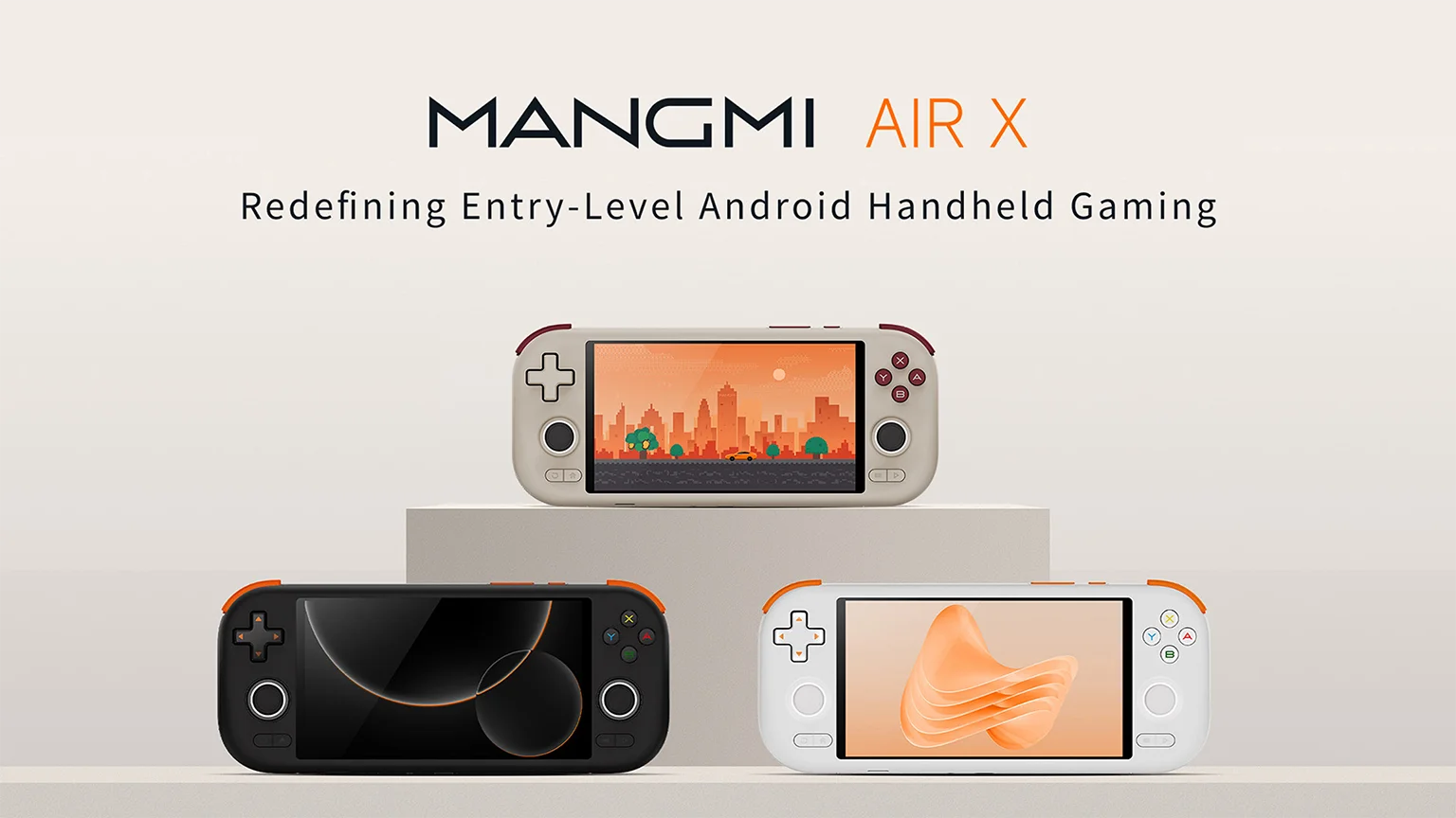 Mangmi Air X Android Handheld-Spielkonsole 5,5 Zoll 1080P 11 Zoll IPS-Touchscreen 5000mAh mit Hall-Effekt-Joystick, Snapdragon662, Bildschirm, 4GB+64GB, Android 14 für Cloud-Gaming – Detail 2