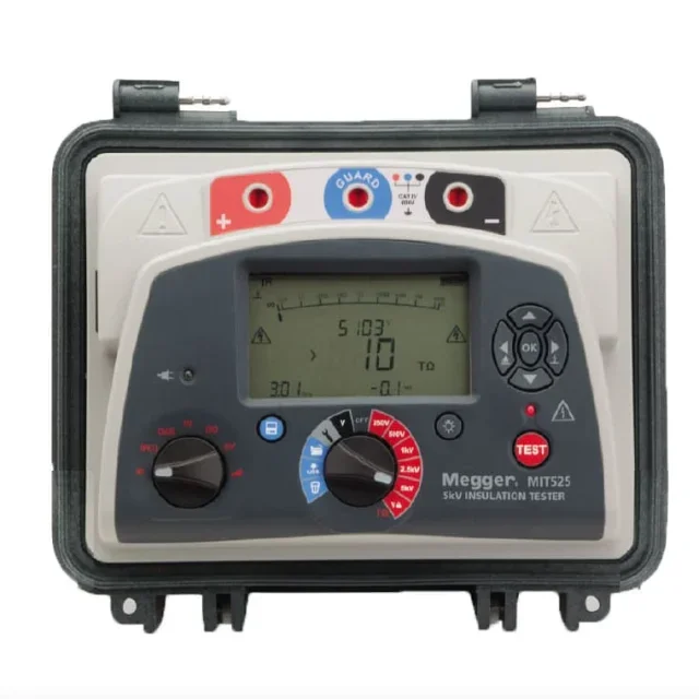 Testador de resistência de isolamento MIT525