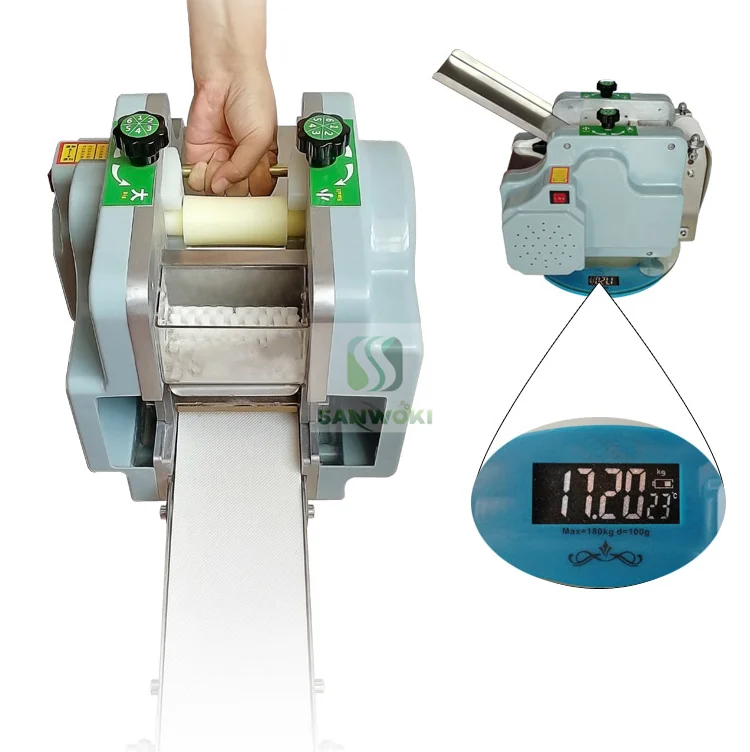 Automatic gyoza Dumpling Skin Maker Lumpia Dumpling Wrapper moulding Machine Ravioli skin making machine wonton wrapper machine