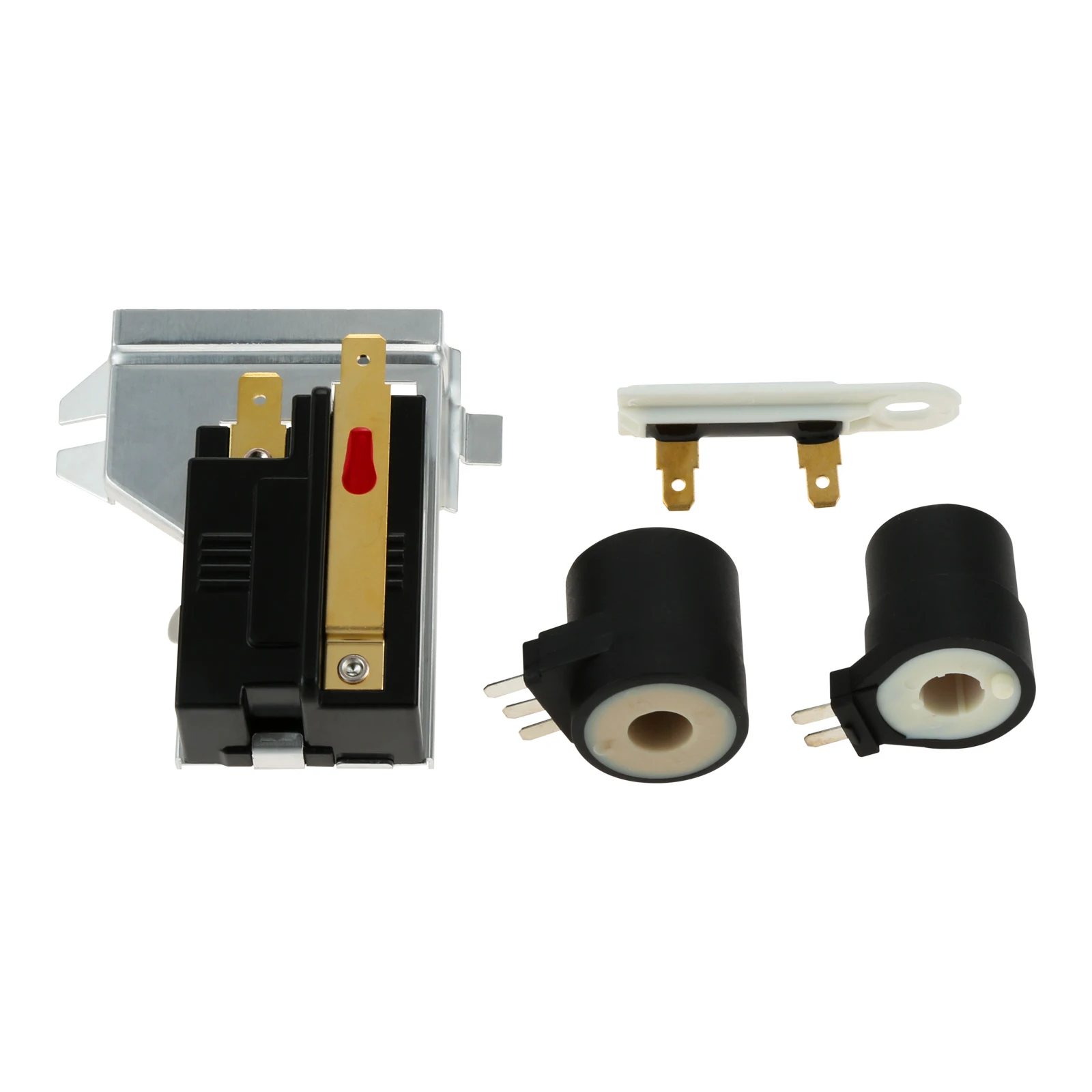 Sensor de llama de secadora 338906 y Kit de bobina de solenoide de encendido de válvula de Gas 279834 y fusible térmico 3392519 para Whirlpool Maytag Kenmore