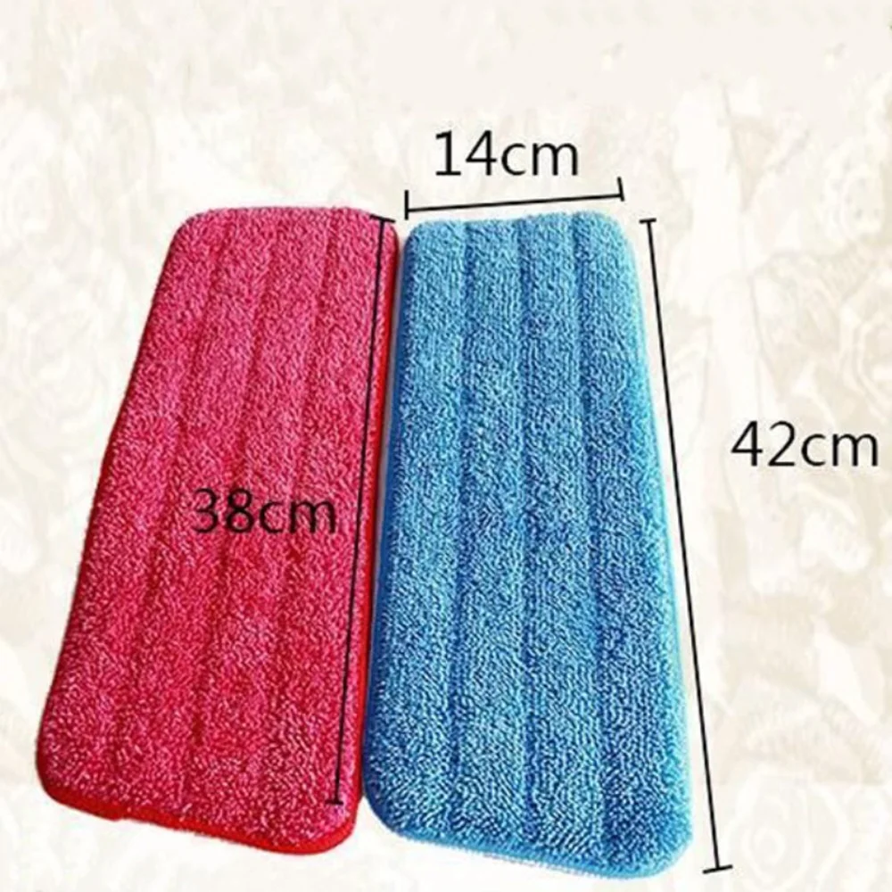 Mop Head Replacement Cloth Microfiber Mop Pad Paste Cloth Cover Glue-type Floor Cleaning Home Spray Water Spraying Flat Dust