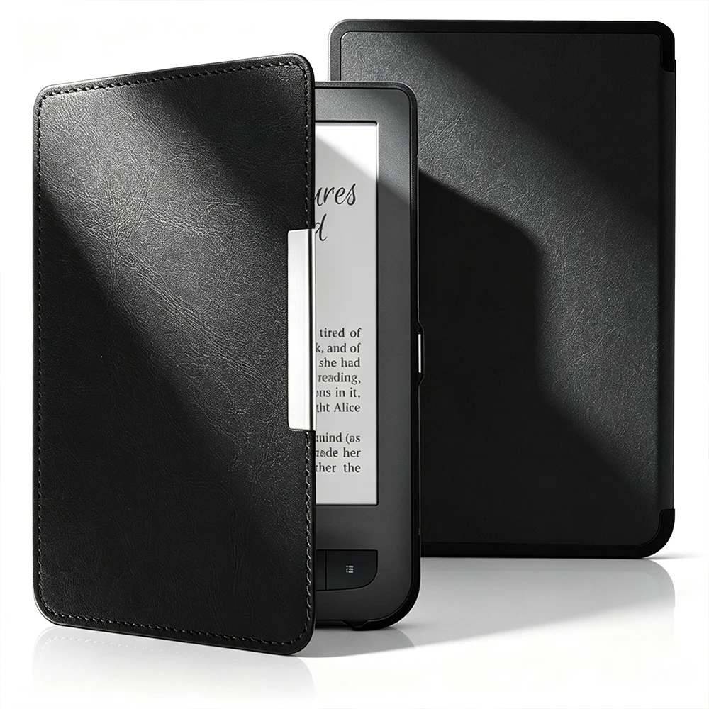 

Flip Full Cover Leather Case For Pocketbook Basic Touch 2 PB625 Shockproof Ereader Protective Shell