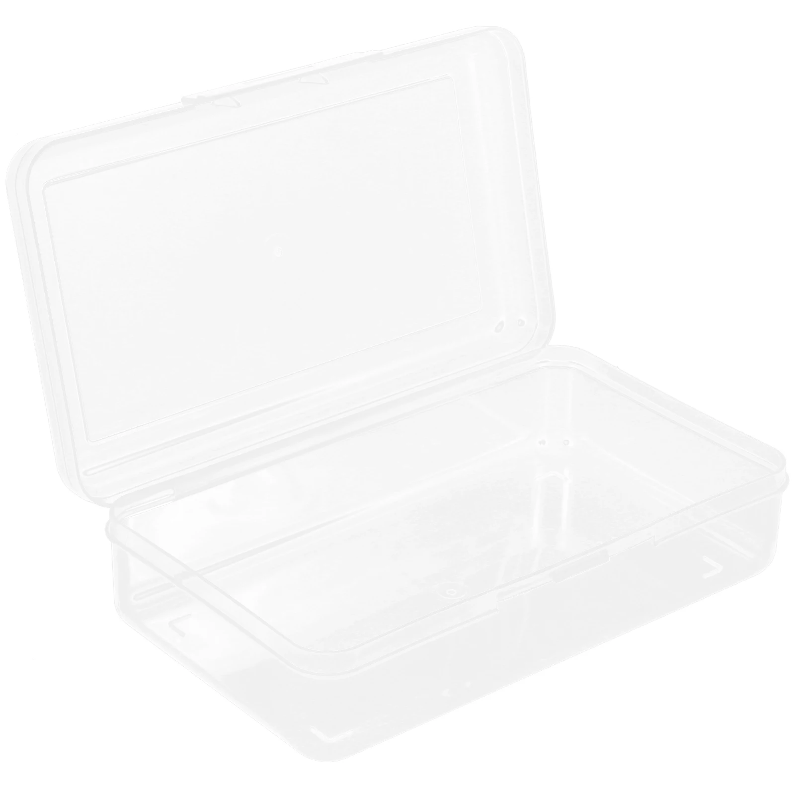 

Pen Organizer Stationery Storage Box Pencil Large Capacity Cases Transparent Plastic Container