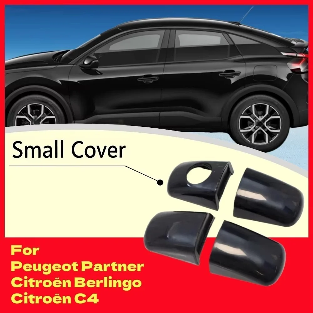 

Small Cover For Peugeot Partner Citroen Berlingo Citroen C4 Car Door Handle Cover Plastic Exterior Scratch Protective