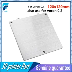 FYSETC Voron V0 placa de aluminio, cama calefactora, placa de Metal para Voron 0,2, piezas de impresora 3D