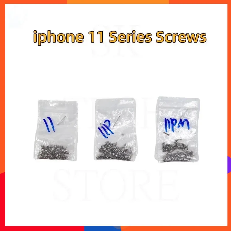 Полный набор винтов Ремонтный болт Замена внутренних деталей для iPhone 7 7P 8 X XS XSMAX 11 12 13 14 15 Series Ремонтный болт Полный комплект