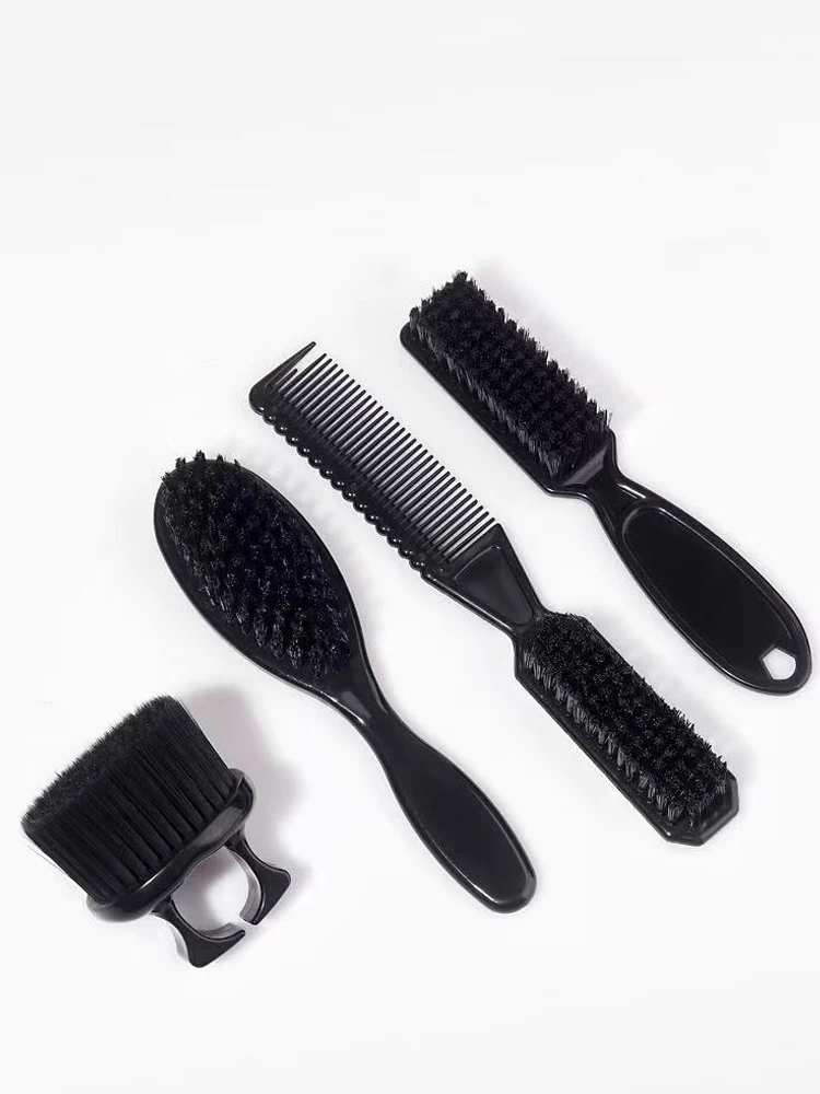 Unisex Hitzefreies Haarstyling-Bürstenset, 1/4 Stück, Professionelle Friseur-Salon Haardesign & Fade-Kämme für Tägliche Haarpflege – Detail 5
