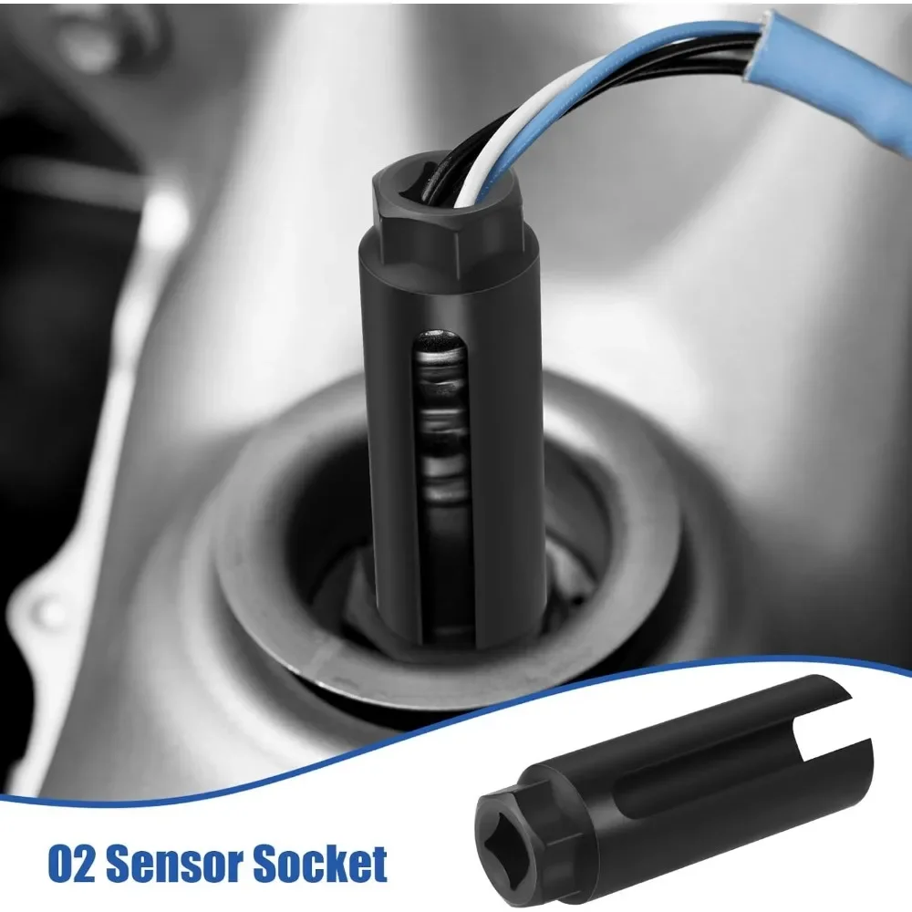 Picture 4: Universal 22mm 1/2'' Drive Car Oxygen Cxygen Sensing Drive Socket Wrench Car Tools Professional Car Accessories