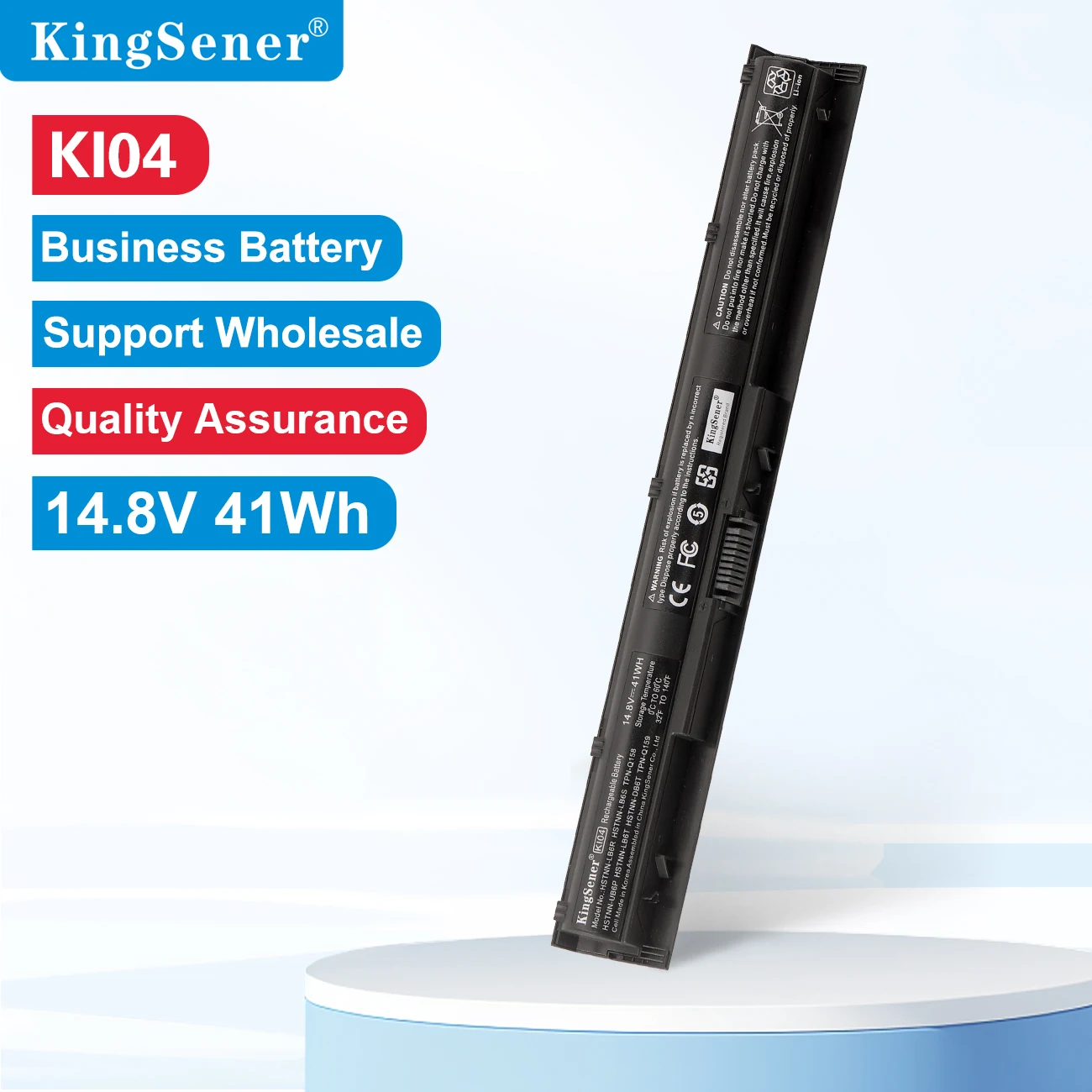 

Аккумулятор KingSener KI04 для ноутбука HP Pavilion 15-ab292nr 14-ab000 17-g000 ~ 17-g099 HSTNN-DB6T/LB6R HSTNN-LB6S/LB6T 800049-001