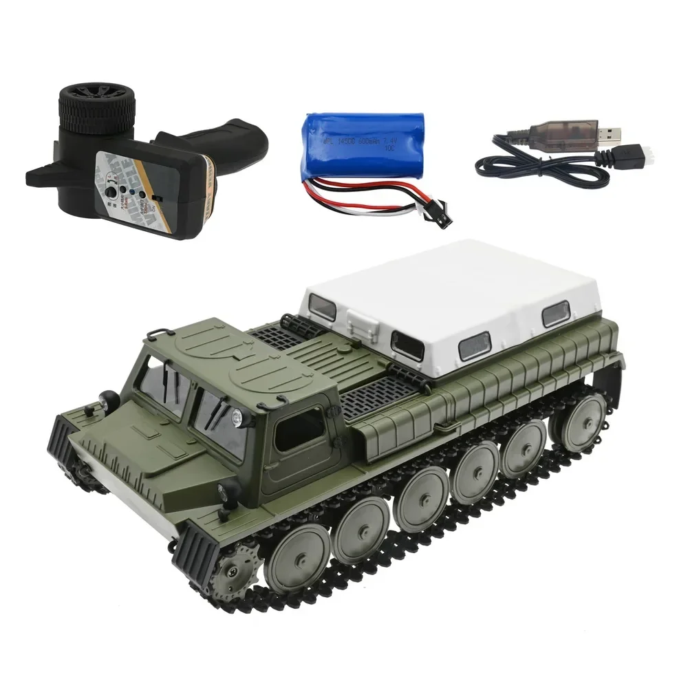 for WPL E-1 1/16 RC Tank Toy 2.4G 4WD Super Crawler Tracked Remote Control 1:16 Off-Road Vehicle Electric kids RC Toys for Boys