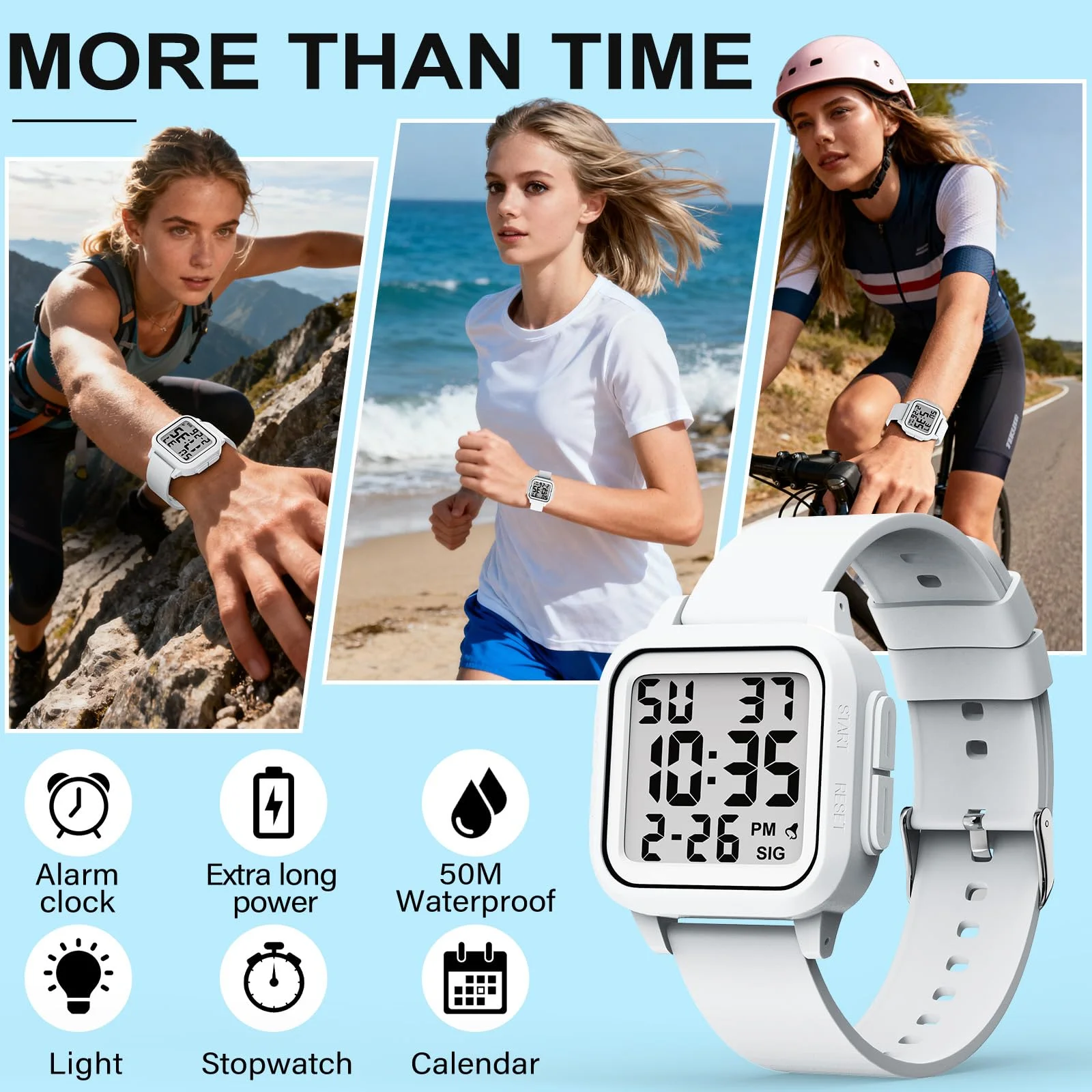 Outdoor Sports Digital Watch description 17