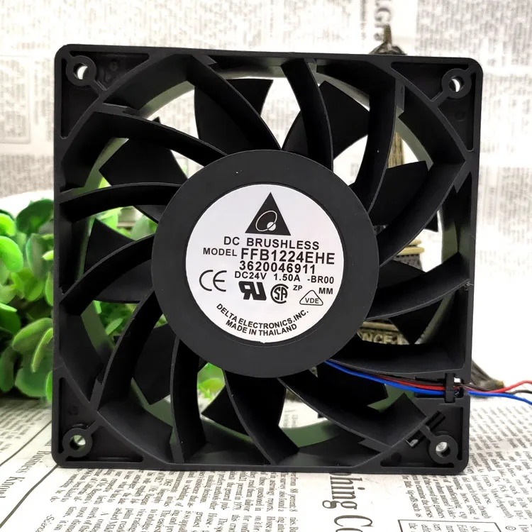 Delta PFB1224EHE/UHE/GHE FFB1224SHE/EHE Inverter 12CM cm 12038 24V