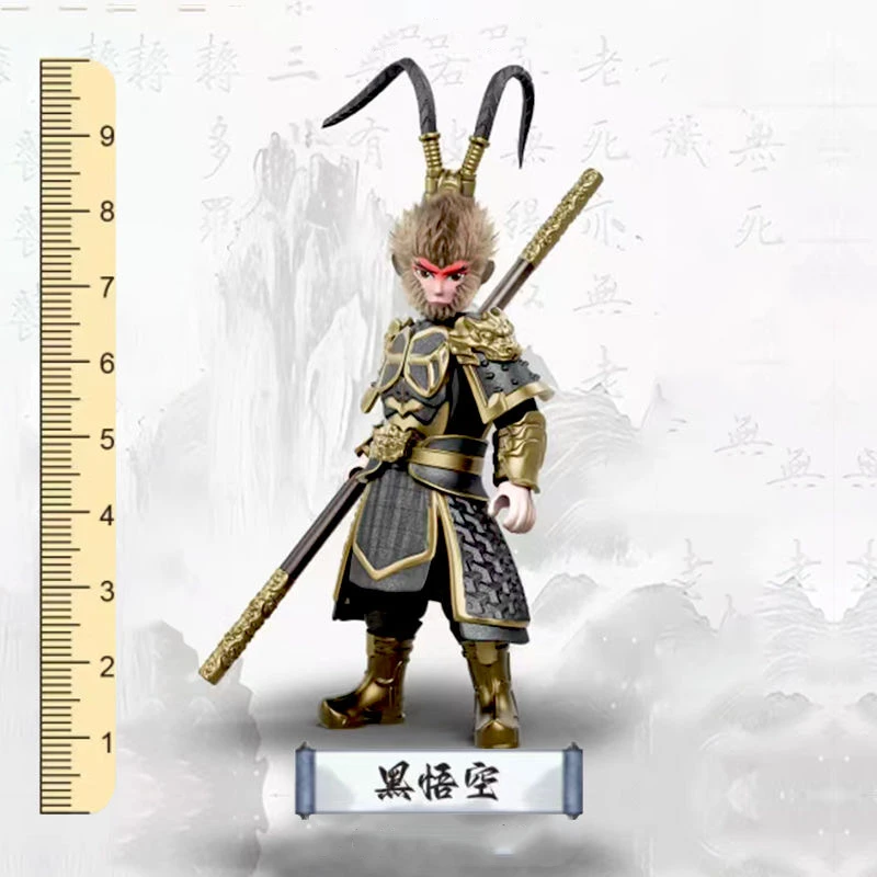 Figurka akcji Postać Czarny Mity Wukong 10 cm 3,75 cala Kolekcja zabawek, prezentów, ozdób