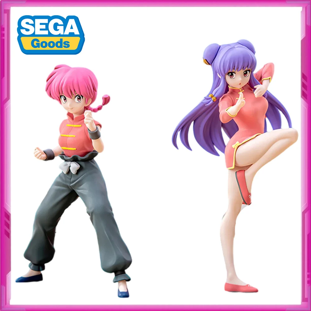 

В наличии оригинальные SEGA Ranma 1/2 Luminasta шампунь Ranma ПВХ аниме фигурки экшн-фигурки модель игрушки подарок
