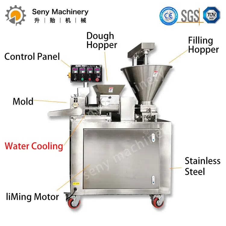 2023 Shanghai Seny SY-710 Automatic 304 Stainless Steel Dumpling Machine