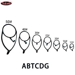 TAKEDO ABTCDG Sea Guides Rod Building Fishing Guides Ring Repair Component DIY Carp Poopper Surf Fishing Rod Tackle Accessory