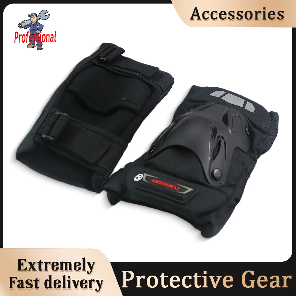 

Knee Brace Elbow Protection Pads Shock Absorption Keep Warm Motorcycle Knee Motocross Knee Elbow Pads Safety Protector