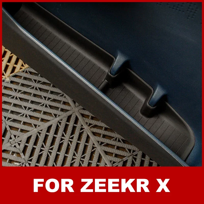 

Для Zeekr X 2023 2024 Внутренняя дверь ящик для хранения через слот коврик аксессуары для модификации автомобиля
