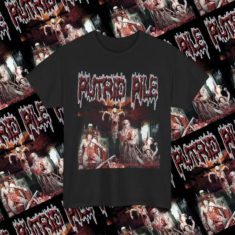 Putrid Pile The Pleasure In Suffering Brutal Death Metal T-Shirt