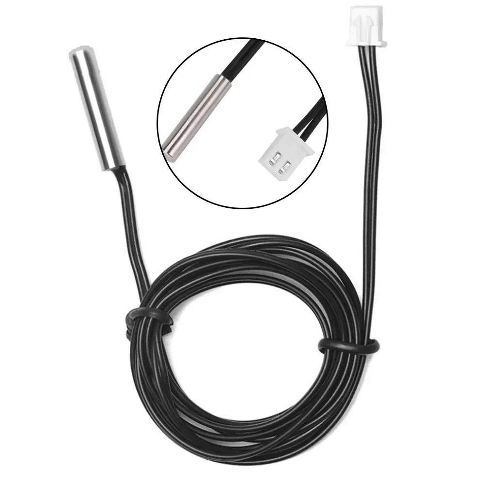 1PCS 0.3-5M Thermistor Temperature Sensor Waterproof Probe 4*20mm 10K 1% 3950 For Emperature Probe Tools Accessories