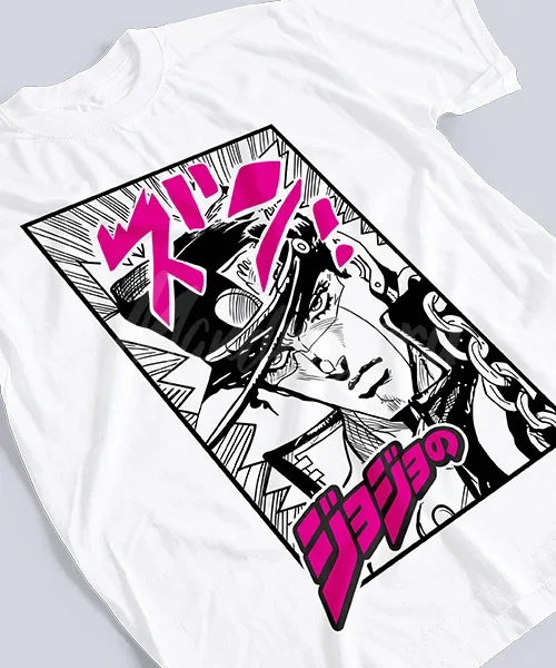 T-shirt for Anime JoJo´s Bizarre Adventure Jotaro Kujo Comic