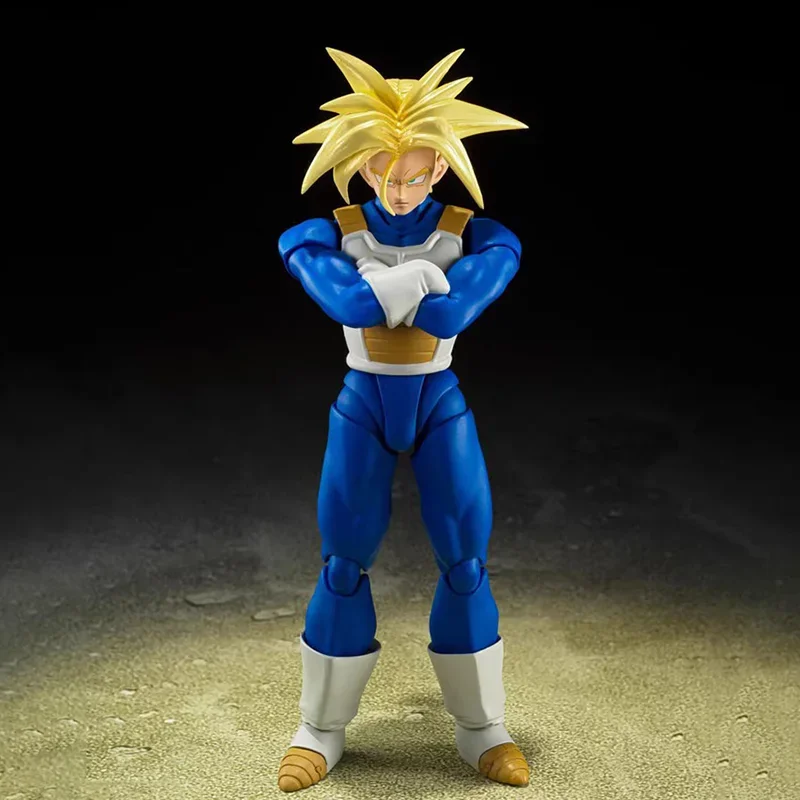 

Dragon Ball Z Trunks Original Genuine Action Figure Bandai S.H.Figuarts Anime Figure Collection Model Toys Doll For Kid Gift