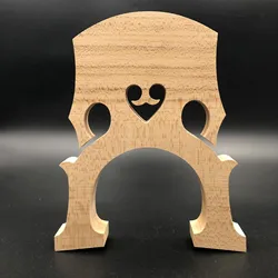 1pcs 1/8 or 4/4 Size Upright Double Bass Bridge Maple Wood High Quality