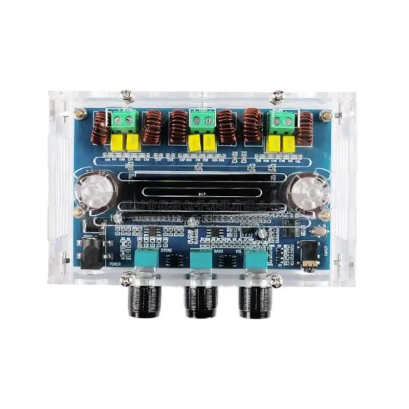 TPA3116D2 Bluetooth 5.0 Digital Amplifier Board 100W+2 * 50W High Power 2.1 Channel with AUX Audio