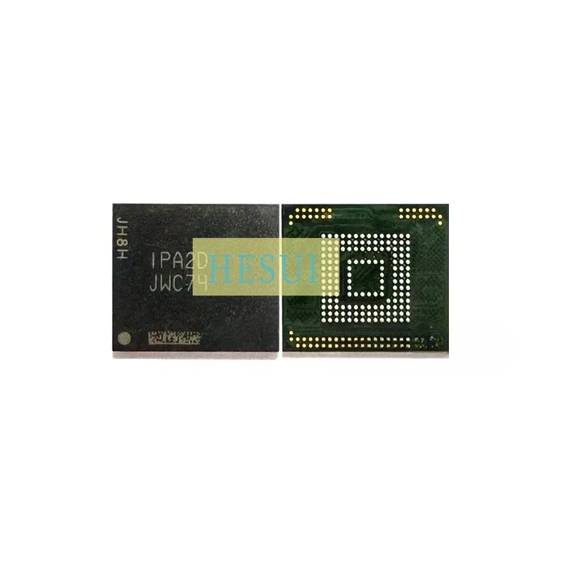 Used&Not NEW&Send after Measure JWC74 Model MTFC64GAPALBH-AAT 64GB eMMC Flash Memory Chip, Font Library IC