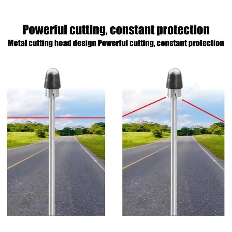 Portable Motorcycle Flagpole Handlebar Holder Adjustable Anti-Loose Fit for Road Folding Cycle Long Distance Rides