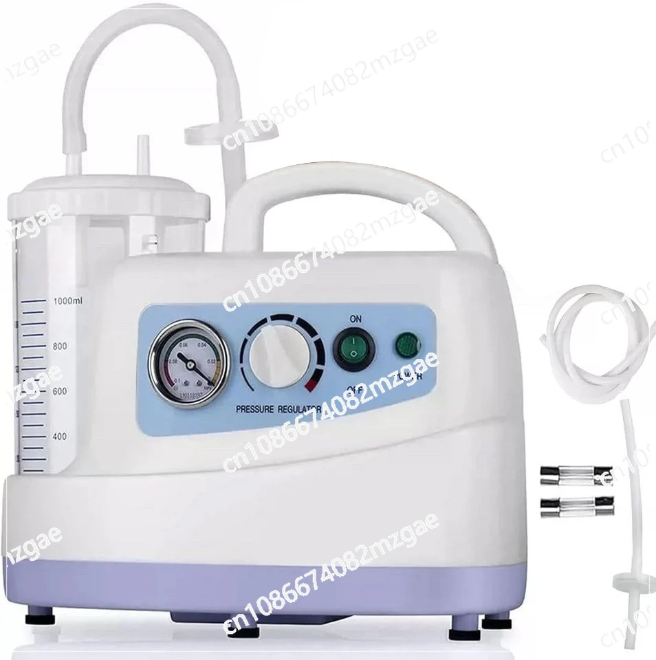 Portable Oil-Free Negative Pressure Vacuum Pump for Filtration and Liquid Aspiration, Handheld Laboratory Use