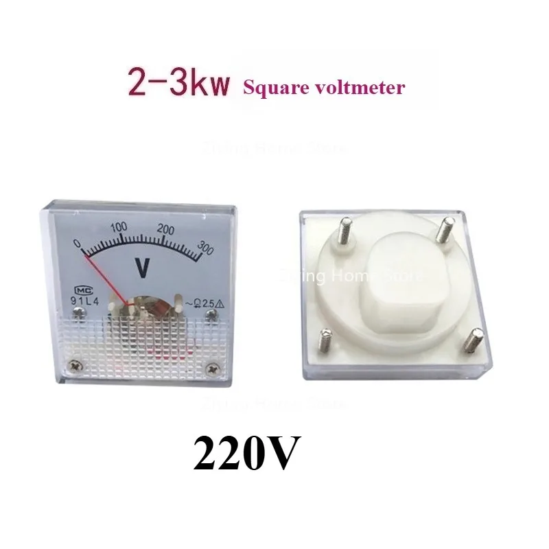 

Подходит для аксессуаров для генераторов Вольтметр 220 В/380 В 168F170F188190F Вольтметр 2–6,5 кВт