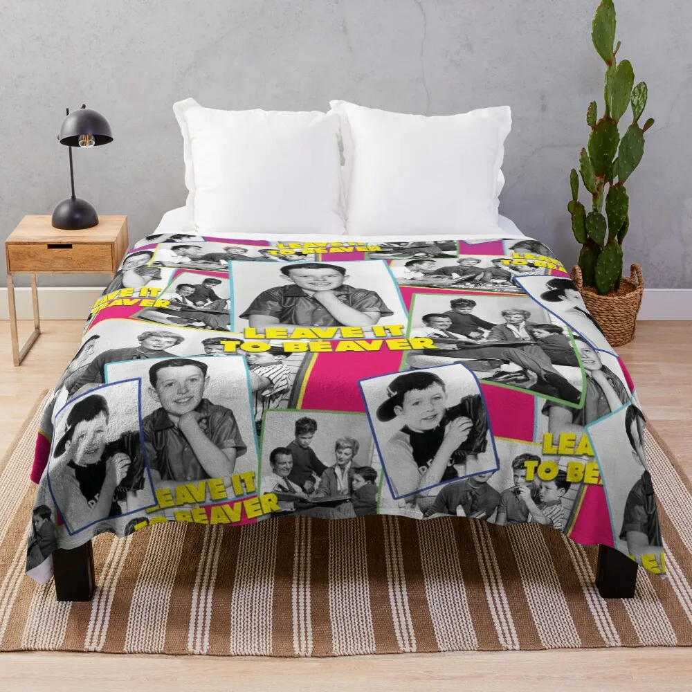

Leave it to beaver, series Throw Blanket