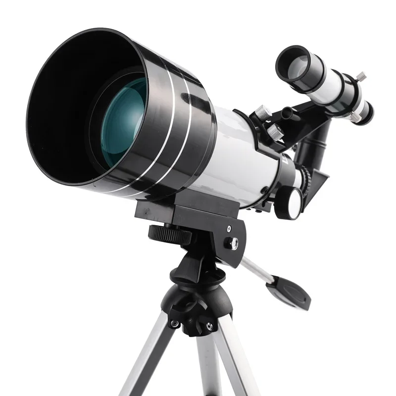 Telescopio astronomico F30070M con cercatore di stelle per occhiali da osservazione HD ad alta potenza per l\'osservazione lunare professionale dei