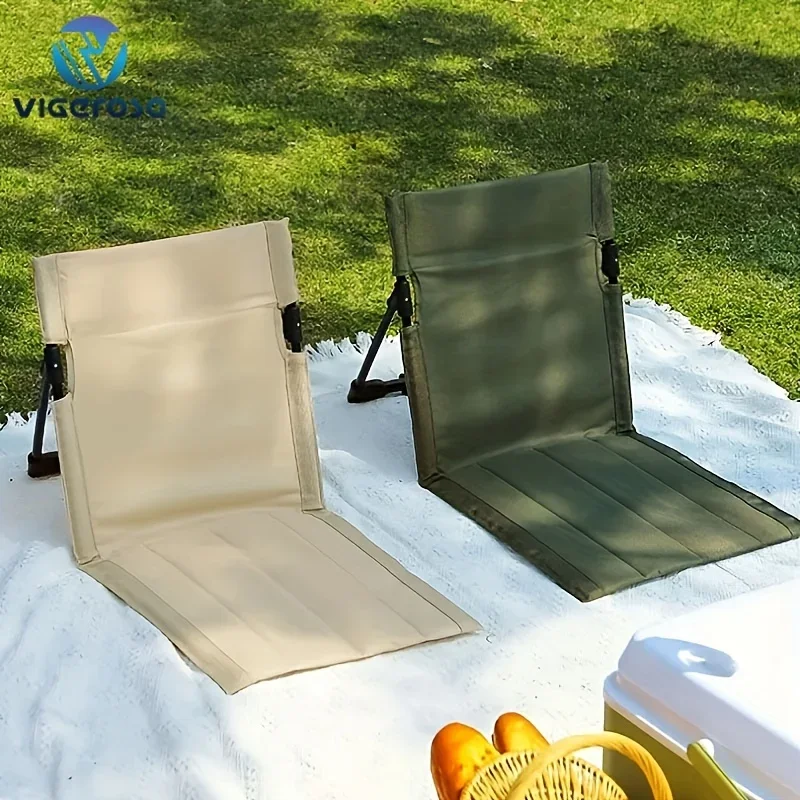 

Ultra Lightweight Folding Chair, Suitable for Camping, Beach and Road Travel - Durable Aluminum Alloy, Portable and Comfortable