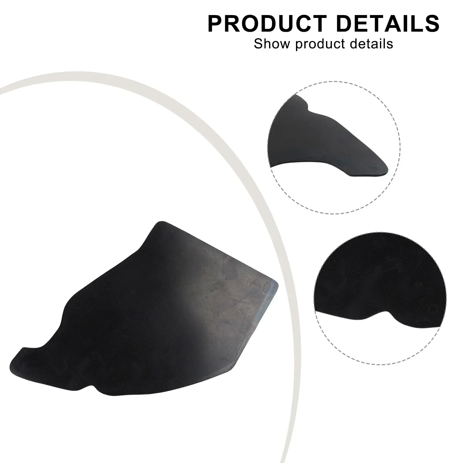 For L200 Splash Shield 1 Piece Direct Replacement Front Placement OE Reference Required For Pajero Sport KH 2013-2015